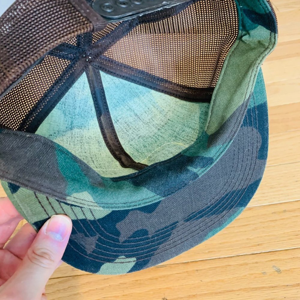 COPY - Vintage 80s CAT DIESEL POWER Snapback Mesh Hat - Picture 9 of 9